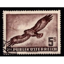 1953 - Østrig - AFA 886, 5 sch. brun - Frimærke - Stemplet. 